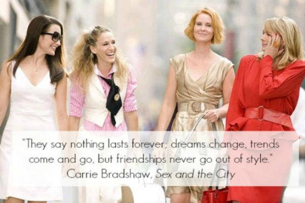 friendship quotes from sex and the city Funny nude celeb pic